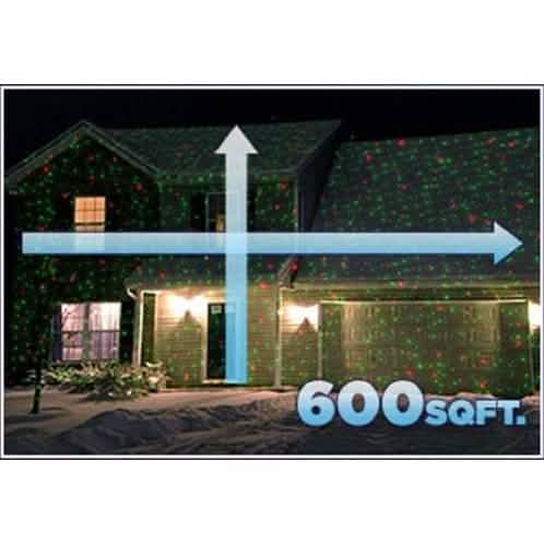 Startastic Holiday Laser Light Show, Static and Motion Features