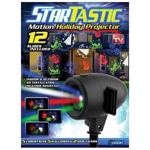 Startastic Motion Holiday Projector