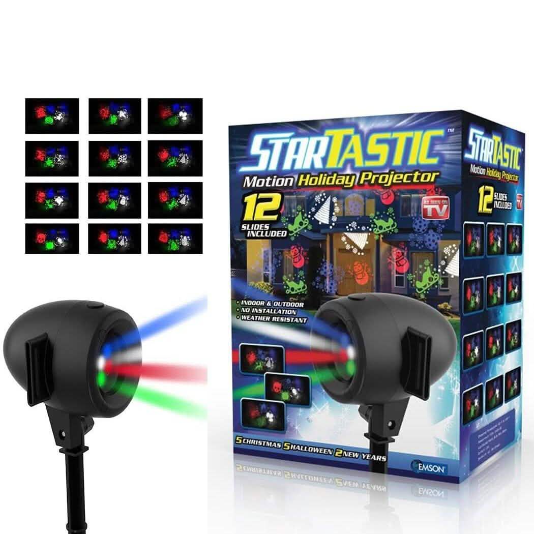 Startastic Motion Holiday Projector