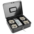 Steel Cash Box with Removable Tray