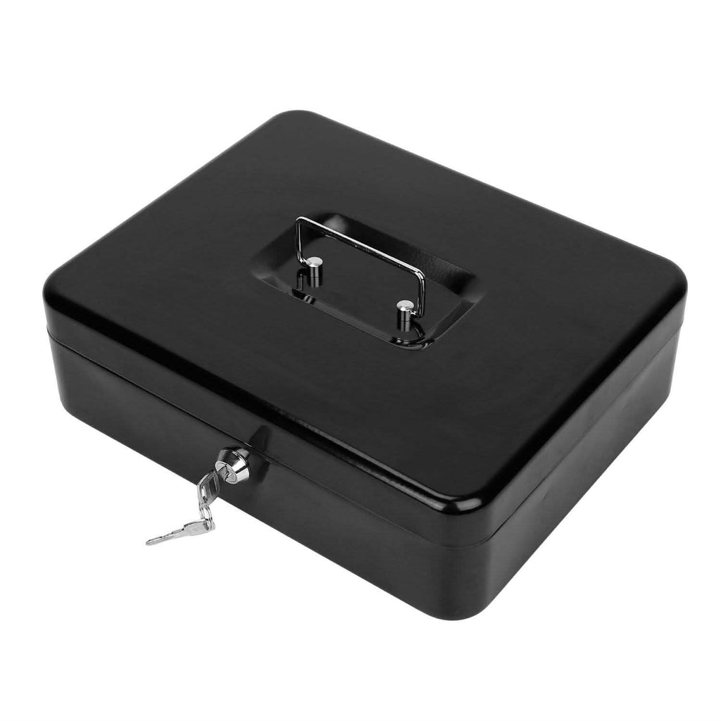 Steel Cash Box with Removable Tray