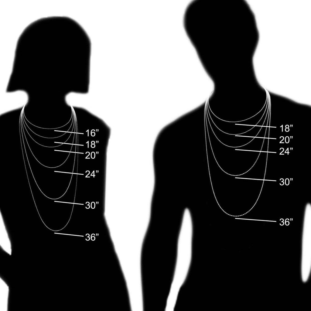 Sterling Silver .8MM Unisex Box Chain Necklace