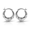 Sterling Silver Classic Shrimp Earrings by Paolo Fortelini
