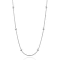 Sterling Silver Snake with Ball Necklace Chain by Paolo Fortelini