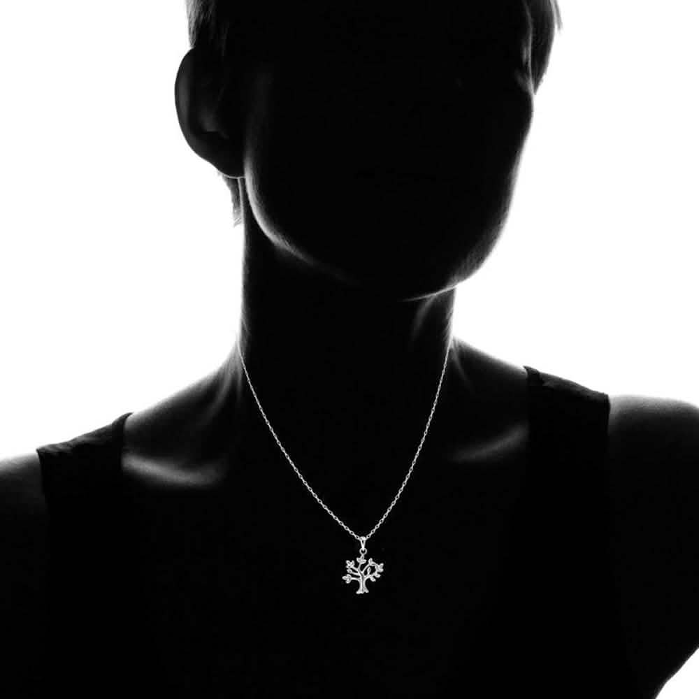 Sterling Silver Tree of Life Necklace by Paolo Fortelini