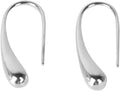 Sterling Silver Waterdrop Hook Earrings