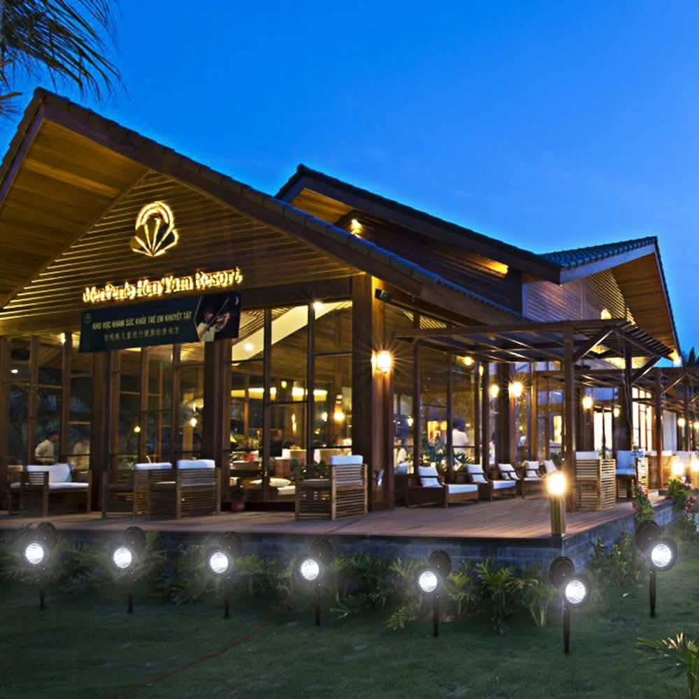 Stibadium Solar Landscape Spotlight LED Lighting