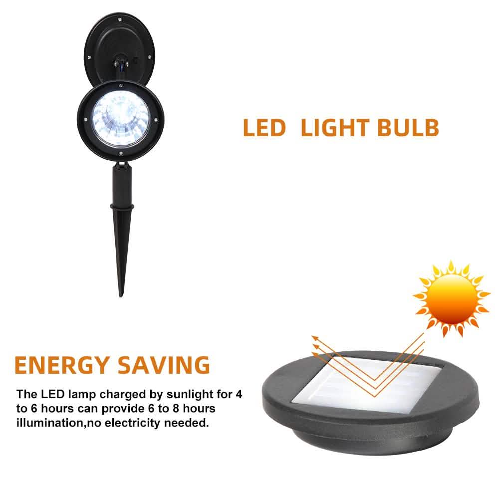 Stibadium Solar Landscape Spotlight LED Lighting