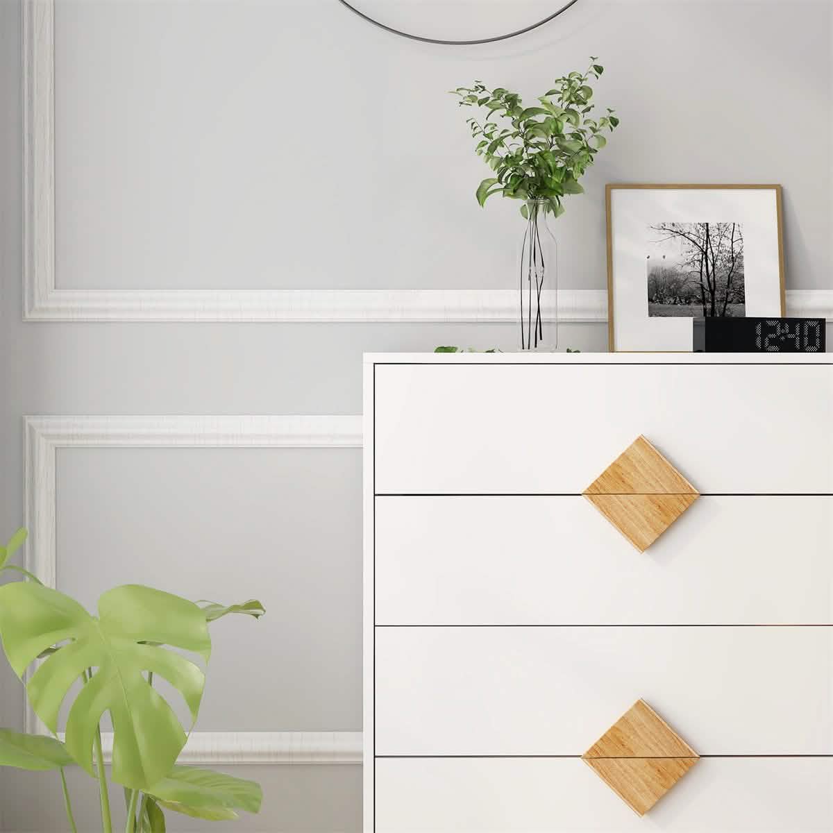 Storage Sideboard Cabinet White