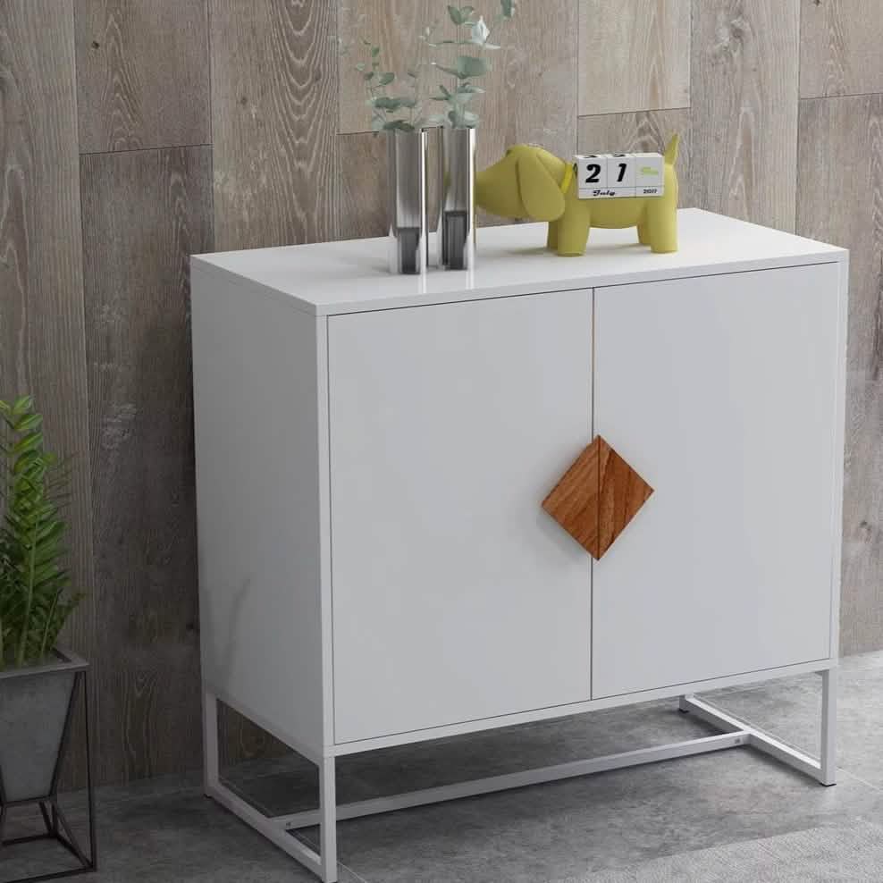 Storage Sideboard Cabinet White