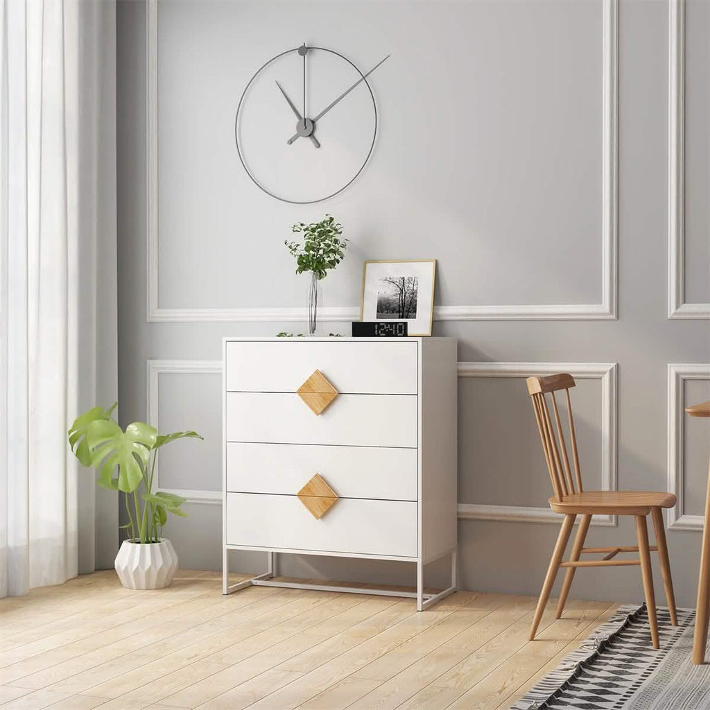Storage Sideboard Cabinet White