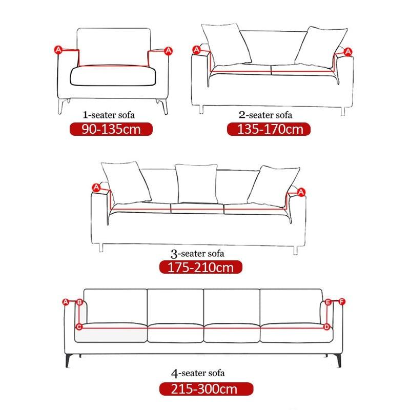 Stretch Armchair Slipcover Washable Furniture Protector Thick Sofa Protector Solid Printed Sofa Covers For Living Room Couch Cover Corner Sofa  Water Resistant Couch Cover Furniture Protector