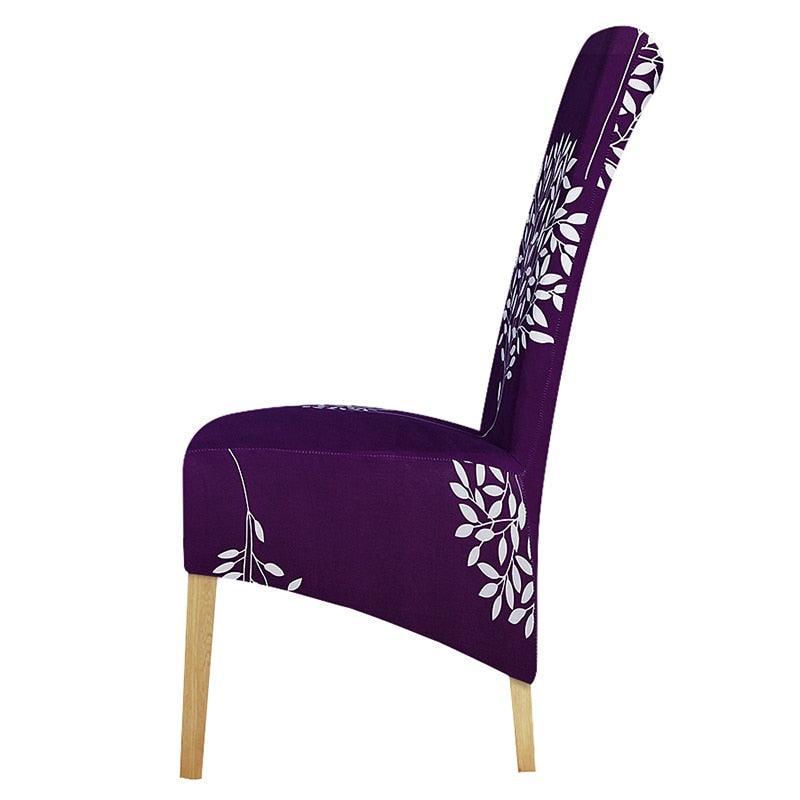 Stretch XL Size Chair Cover Big Elastic Seat Chair Covers Painting Slipcovers Restaurant Banquet Dining Home Party Decoration Chairs Protector Covers Seat Slipcover With Elastic Band For Dining Room Wedding Ceremony Banquet