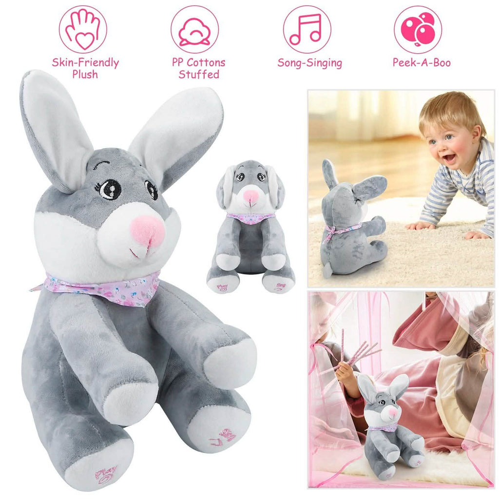 Stuffed Plush Rabbit Doll Toy Animated Talking and Singing