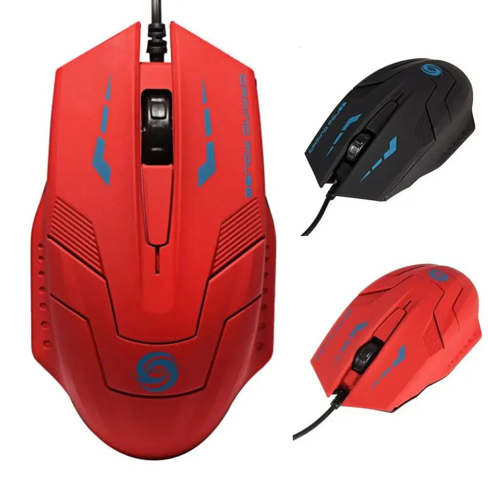 Stylish  3 Buttons Colorful Optical USB Wired Mouse  Wired Gaming Mouse with 2400DPI High Precision Mouse Buttons