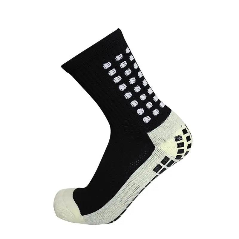 Stylish New Sports Anti Slip Soccer Socks Cotton Football Grip Socks For Men Breathable Sports Running Cycling Socks For Men