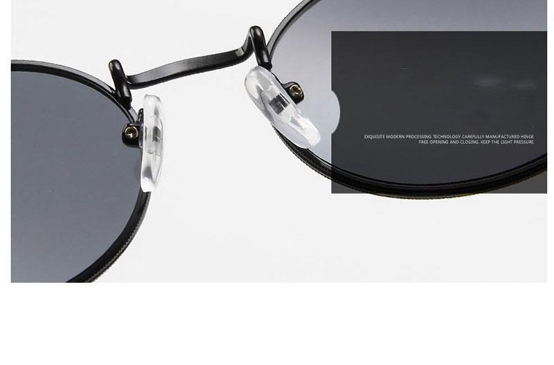 Stylish Round Sunglasses Vintage Design Oval Sunglasses For Women Luxury Circle Shaped Glasses For Women Anti-reflective Fashion Eyeglasses