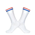 Stylish Summer  Breathable Cycling Socks For Men Anti Slip Seamless Sports Cycling Socks For Men Modern Design Running Sports Socks