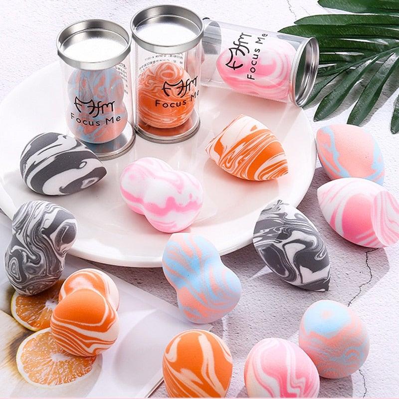 Stylish Womens Makeup Sponge Cosmetic Puff Powder Smooth Beauty Water-Drop Shape Tool Make Up Sponges Cosmetics Colorful
