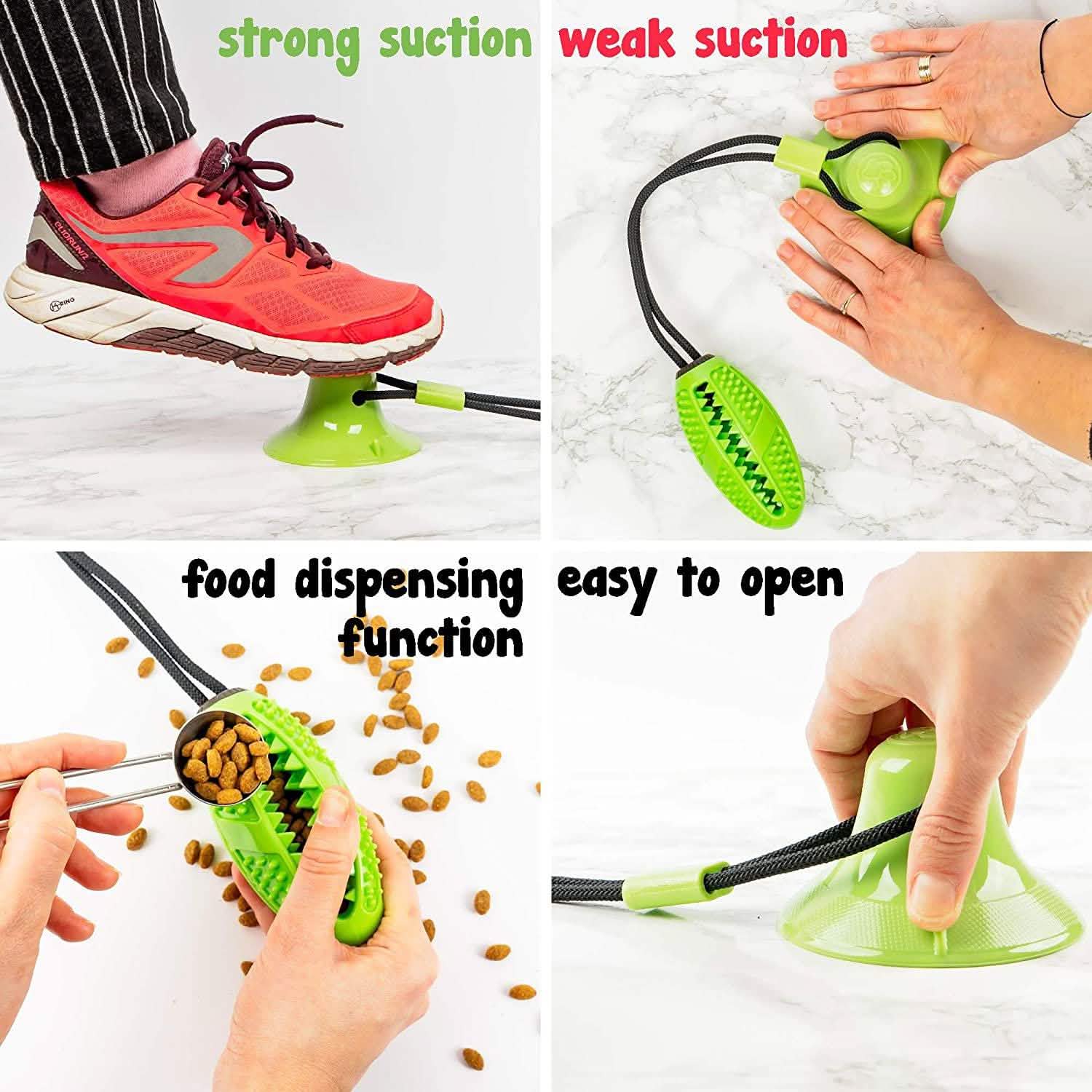 Suction Cup and Play IQ Toy Treat Ball