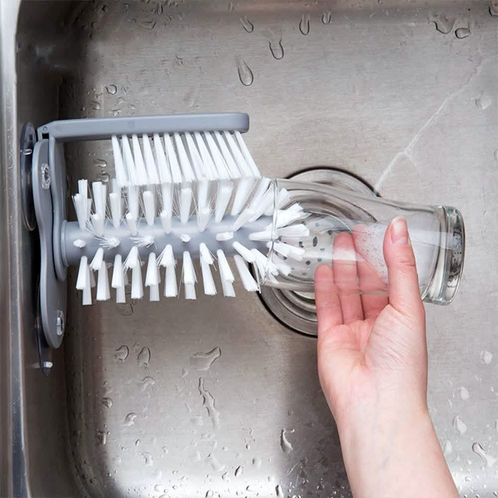 Suction Lazy Cup Cleaning Brush