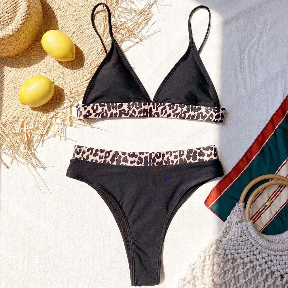 Summer Cute Vintage Women's Swimsuit Bikini Split Swimwear Women's Swimwear Women's 2-piece Beachwear Loose Bikini Fashion  Retro Bikini  Fashion Beachwear Summer Spa Beach Surf Sport