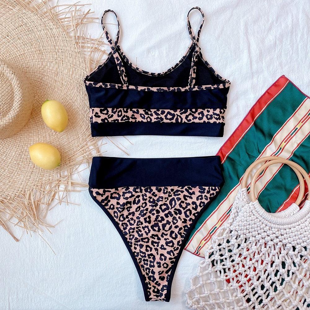 Summer Cute Vintage Women's Swimsuit Bikini Split Swimwear Women's Swimwear Women's 2-piece Beachwear Loose Bikini Fashion  Retro Bikini  Fashion Beachwear Summer Spa Beach Surf Sport