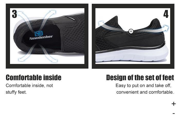 Summer Lightweight Men's Fashion Quality Breathable Outdoor Footwear Casual Ultra Lightweight Breathable Espadrilles  Walking Shoes Non Slip Athletic Fashion Shoes