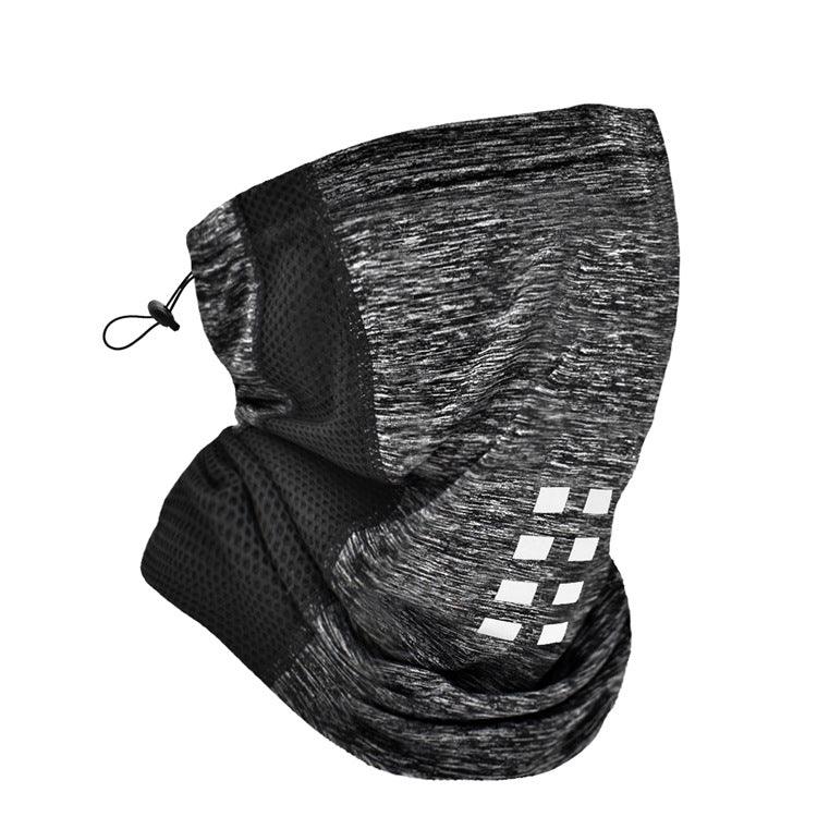 Summer Reflective Cycling Bandana Scarf Ice Silk Anti-UV Breathable Neck Buff Mountain Bike Bicycle Riding Scarf Bandana Motorcycle Bike Riding Protection Headscarf Camping Hiking Protective Face Camo Scarf Shemagh