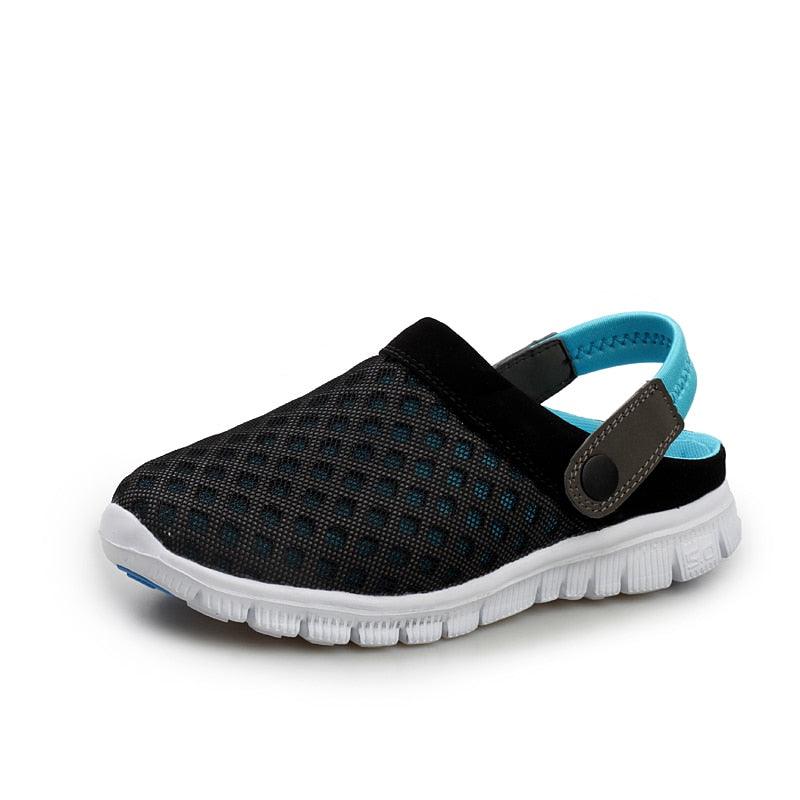 Summer Shoes Men Sandals Colorful Couples Beach Slippers Clogs Mens Breathable Summer Beach Slippers Lightweight Mesh Sandals Outdoor Walking Shoes