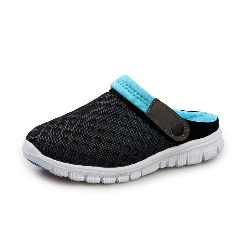 Summer Shoes Men Sandals Colorful Couples Beach Slippers Clogs Mens Breathable Summer Beach Slippers Lightweight Mesh Sandals Outdoor Walking Shoes