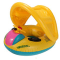 Summer Steering Wheel Sunshade Swim Ring Car Inflatable Baby Float Seat Boat