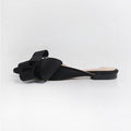 Summer Women's Shoes Silk Satin Trendy Slippers Flat Heel Women's Shoes Silk Satin Pointed Bow Tie Flat Heel Outdoor Sandals Slides Party Sandals Casual Shoes Summer Low Heeled