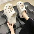Summer Womens Platform Garden Shoes Clogs Outdoor Beach Slippers Clogs Slippers For Women’s Fashion Comfortable Slip On Slides Shoes For Everyday