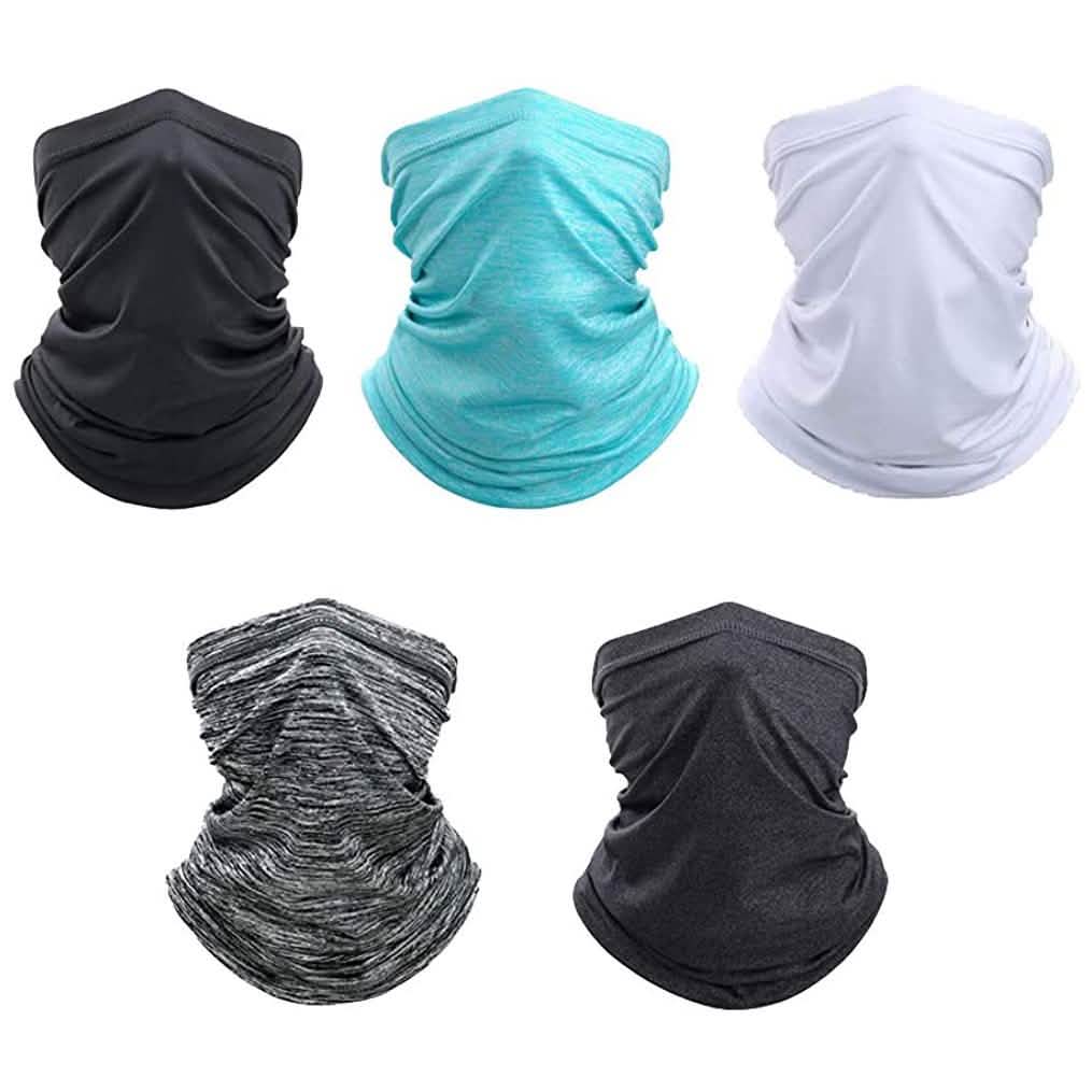 Sun Protection Cool Lightweight Neck Gaiter Mask Face Scarf