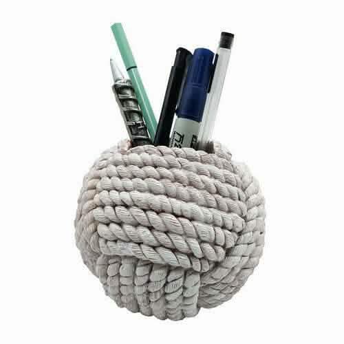 Sunbelt Gifts Rope Knot Pen Holder