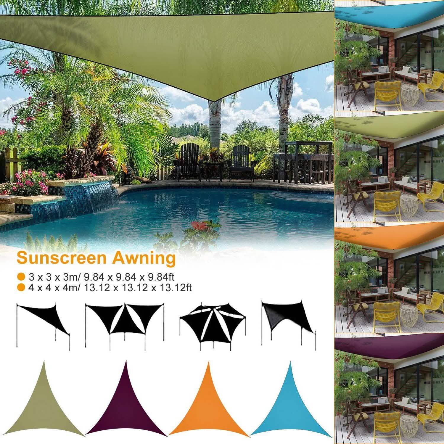 Sunshade Patio Cover Shade Canopy