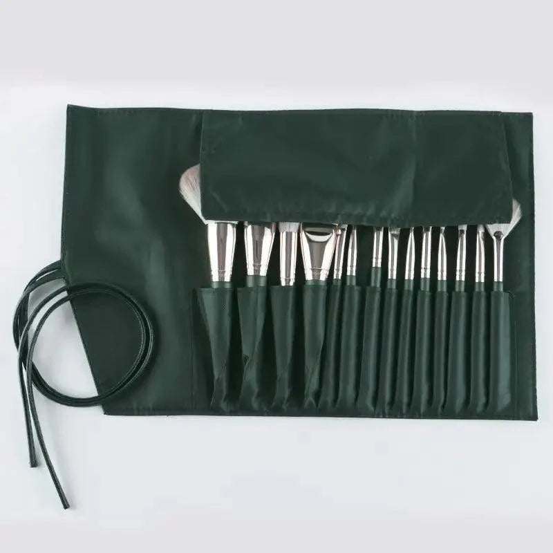 Super Quality 14Pcs Makeup Brushes Set Cosmetic Foundation Powder Blush Eye Shadow Lip Blend Wooden Make Up Brush Tool Kit