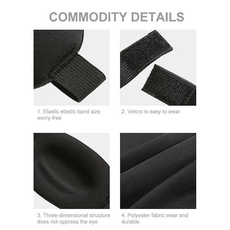 Super Smooth  Eye Shade Sleeping Mask Cover Natural Silk Blindfold For Sleep Comfortable for Full Blackout Sleep Eye Mask With Adjustable Strap