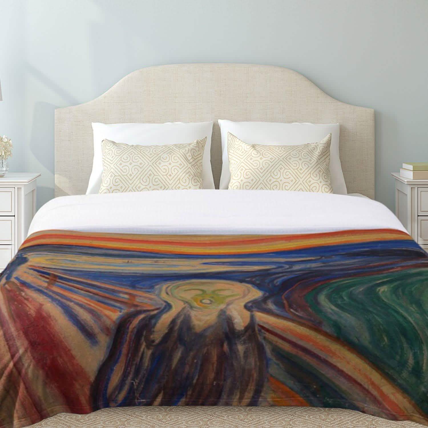 Super Soft Cozy Luxurious Famous Art Paintings Throw Blankets