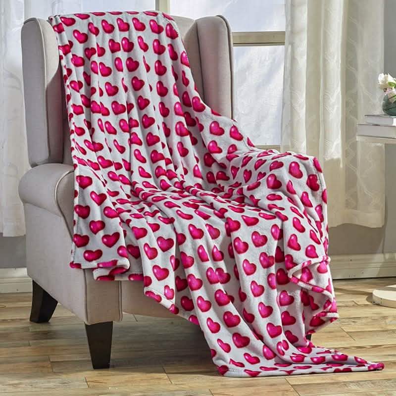 Super Soft Microplush Valentine Throw - Assorted Styles