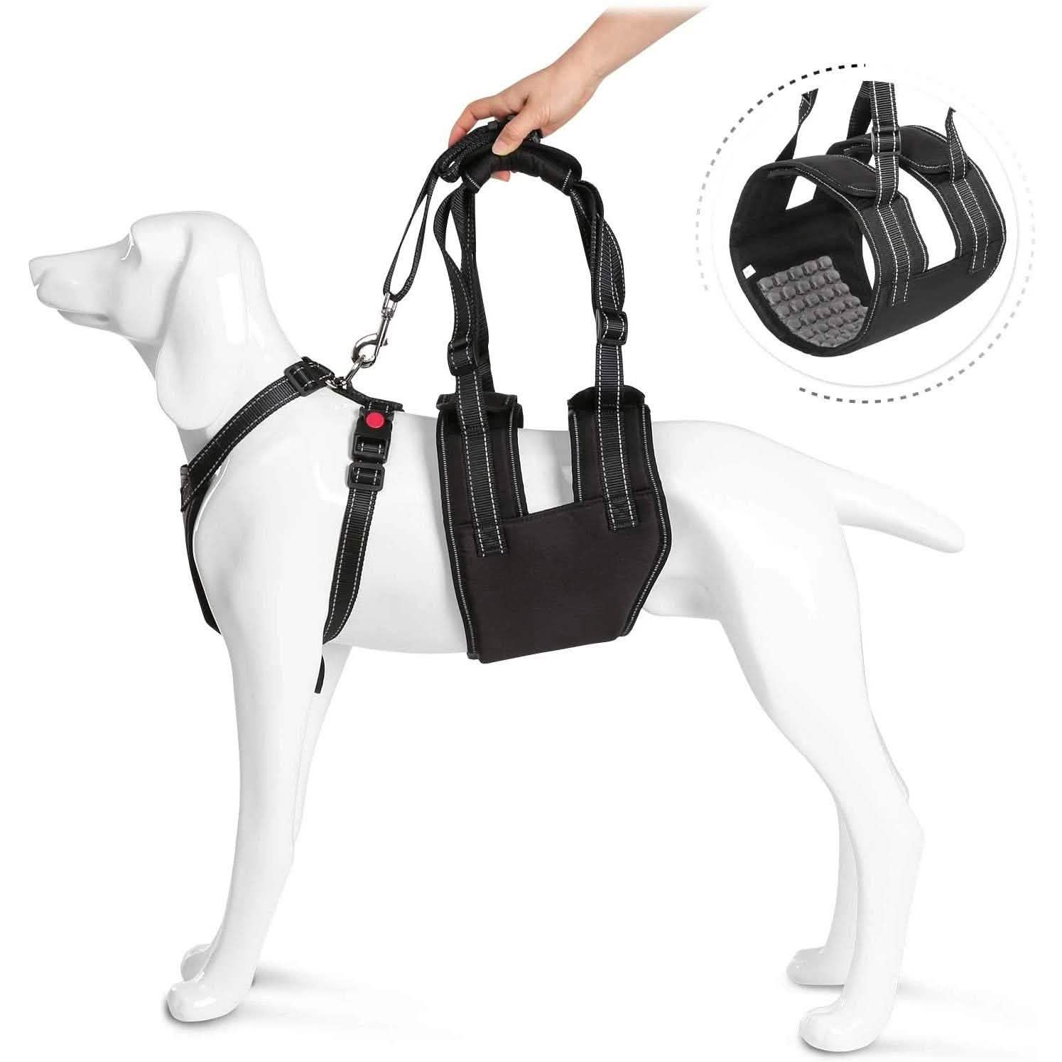 Support Harness Set Adjustable Chest Sling Strap for Elderly Disable Dog