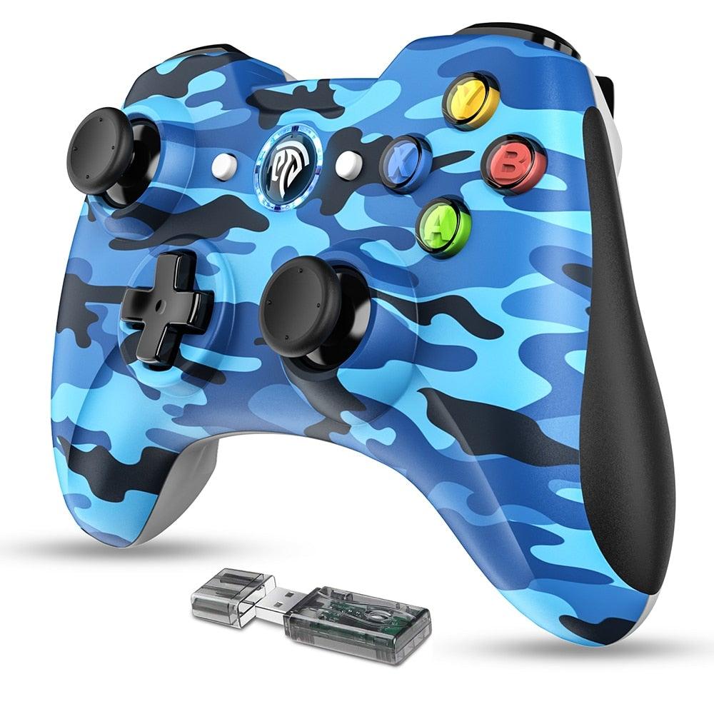 Sustainable Black And Red Wireless Joystick PC Controller Gamepad Simple Cool Joystick Compatible With TV Box Tablet