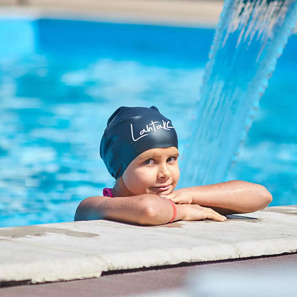 Swim Caps for Long Hair Kids