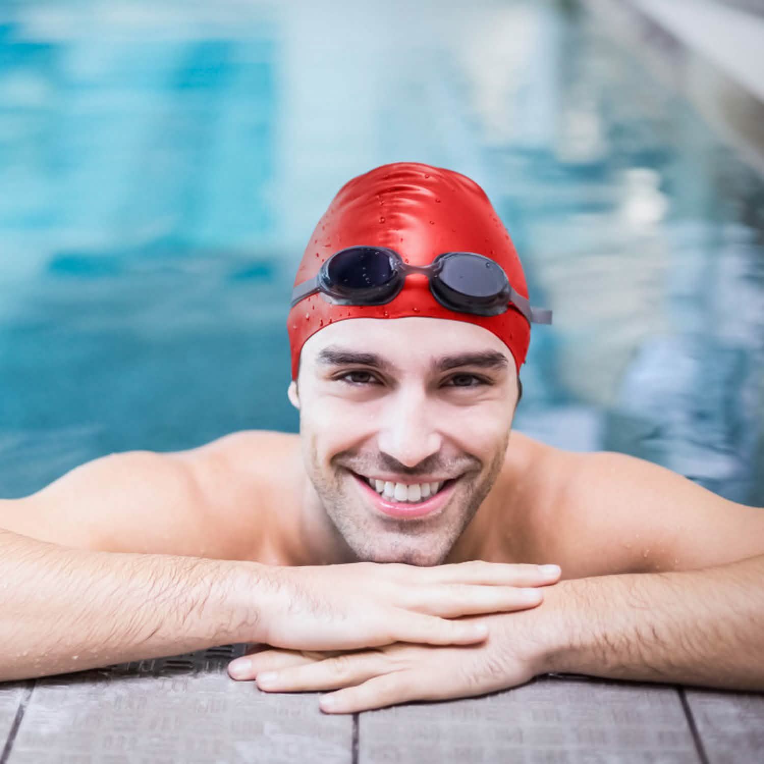 Swimming Cap Waterproof Silicone