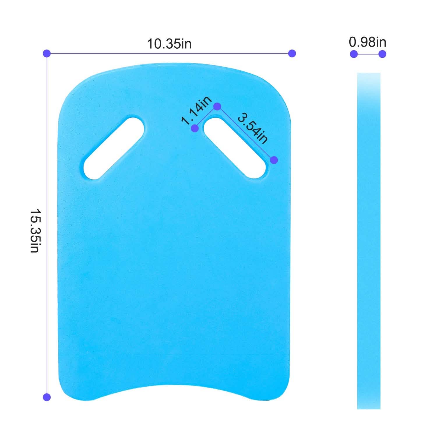 Swimming Kickboard U Design Water Training Board with Integrated Hole Handle