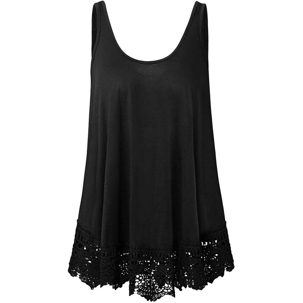 Swing Lace Flowy Women's Tank Top