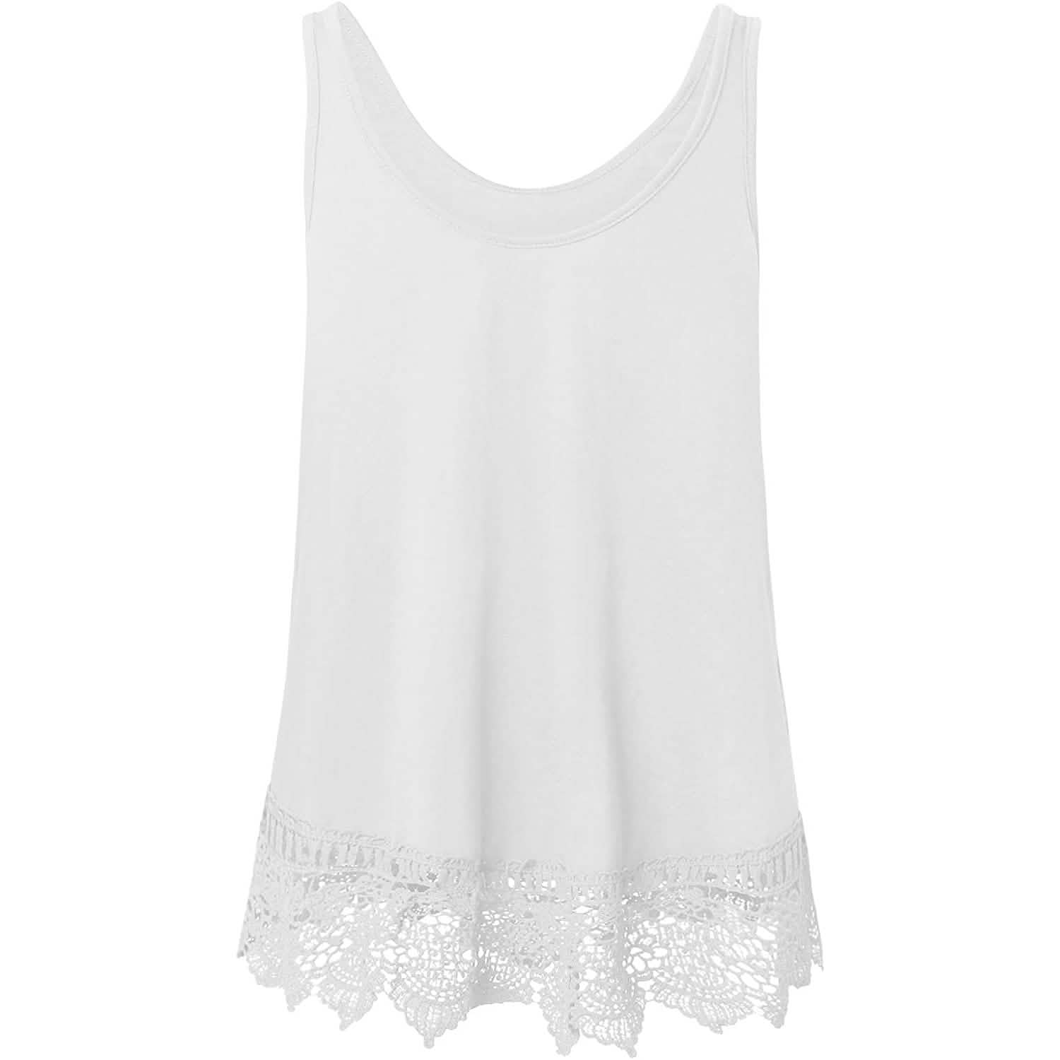 Swing Lace Flowy Women's Tank Top