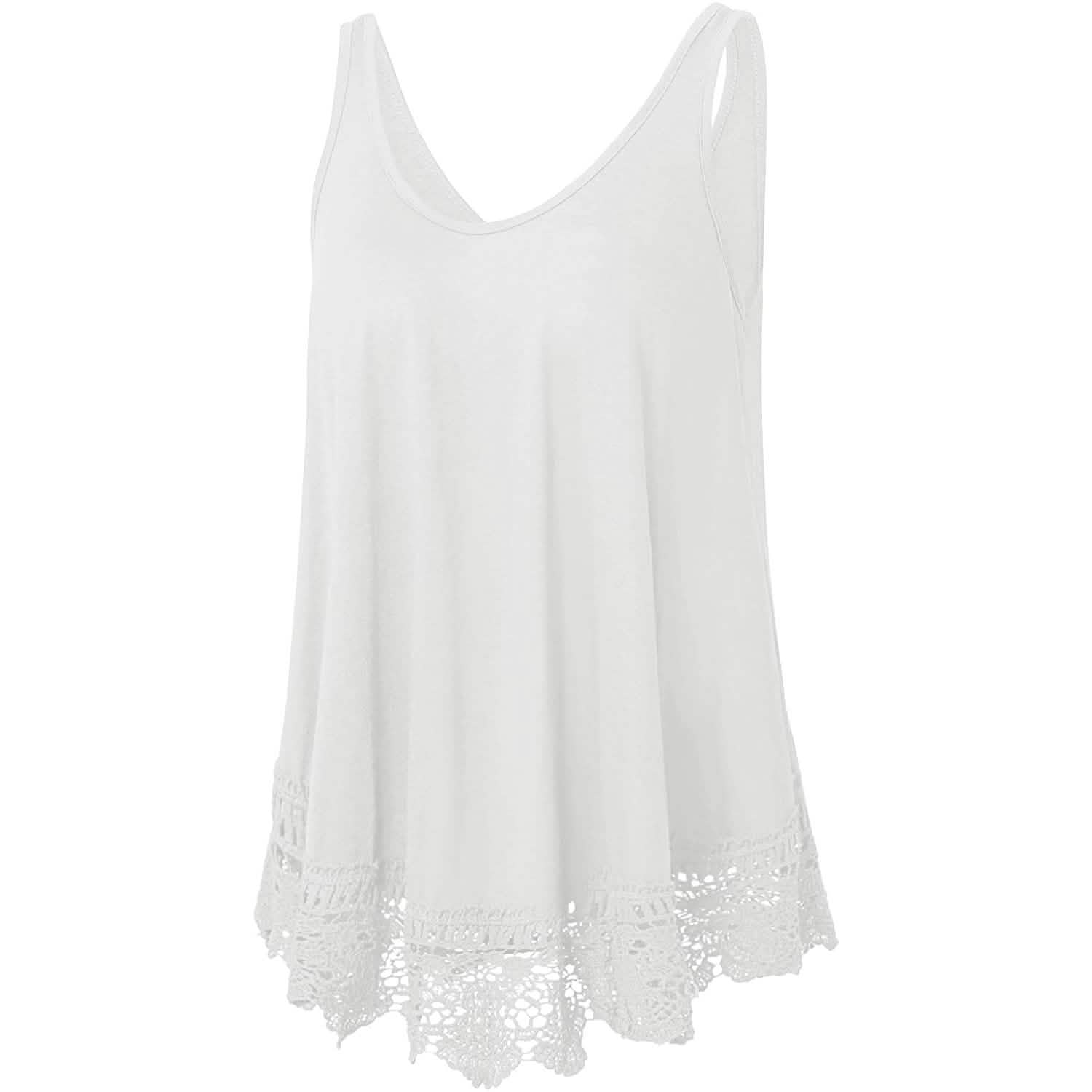 Swing Lace Flowy Women's Tank Top