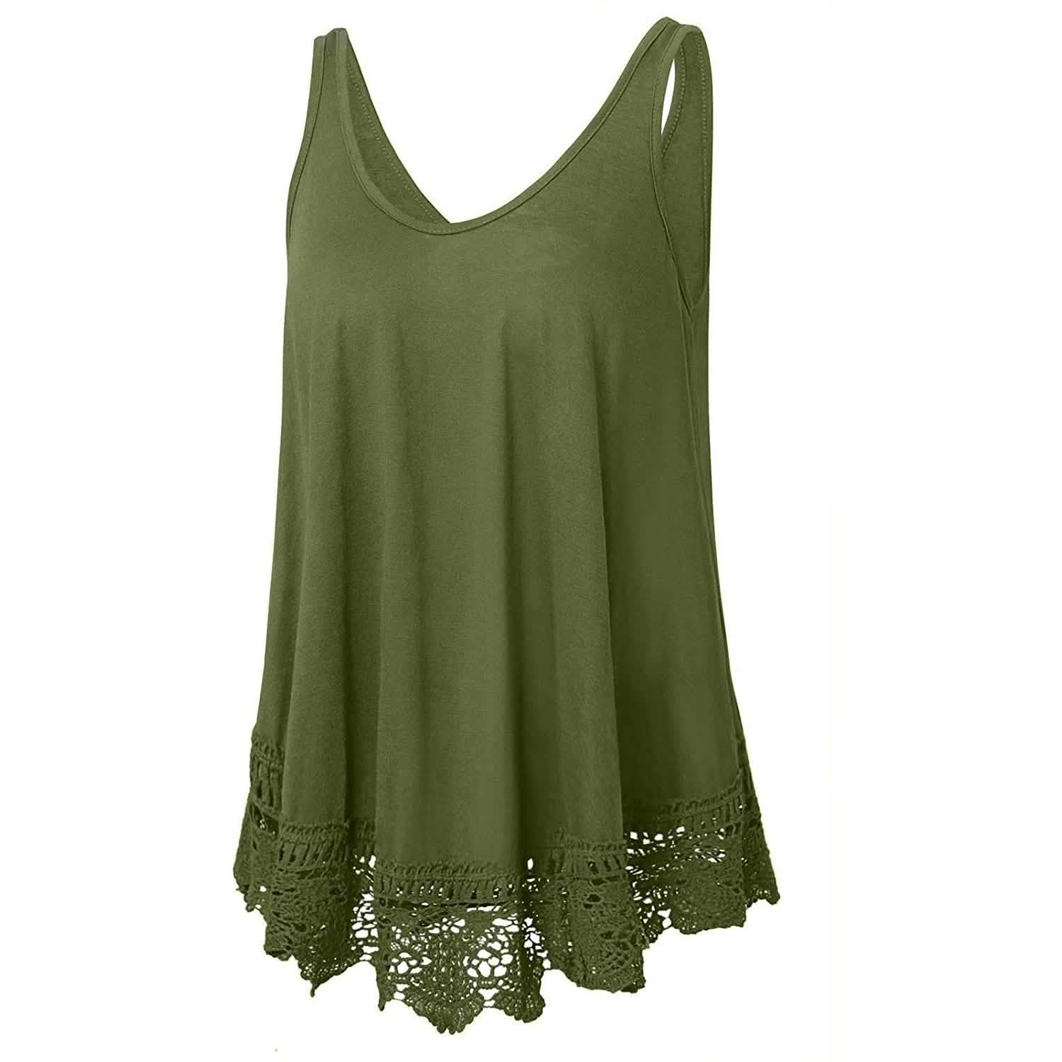 Swing Lace Flowy Women's Tank Top